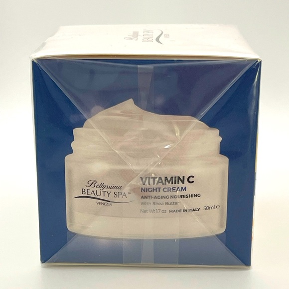 Bellyssima Beauty Spa Vitamin C with Shea Butter Nourishing Night Cream 1.7oz - Picture 2 of 4
